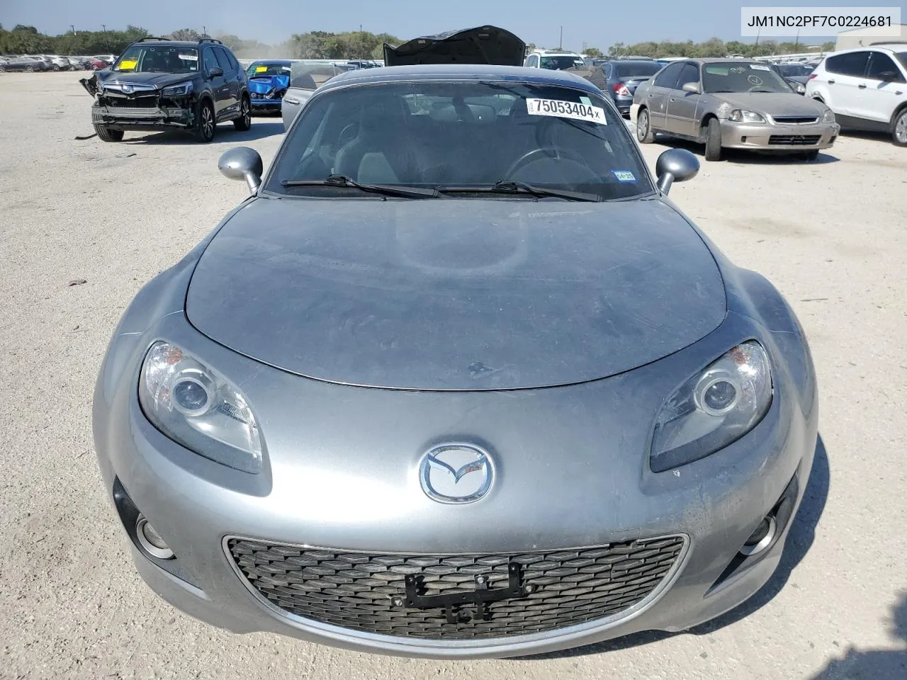 2012 Mazda Mx-5 Miata VIN: JM1NC2PF7C0224681 Lot: 75053404