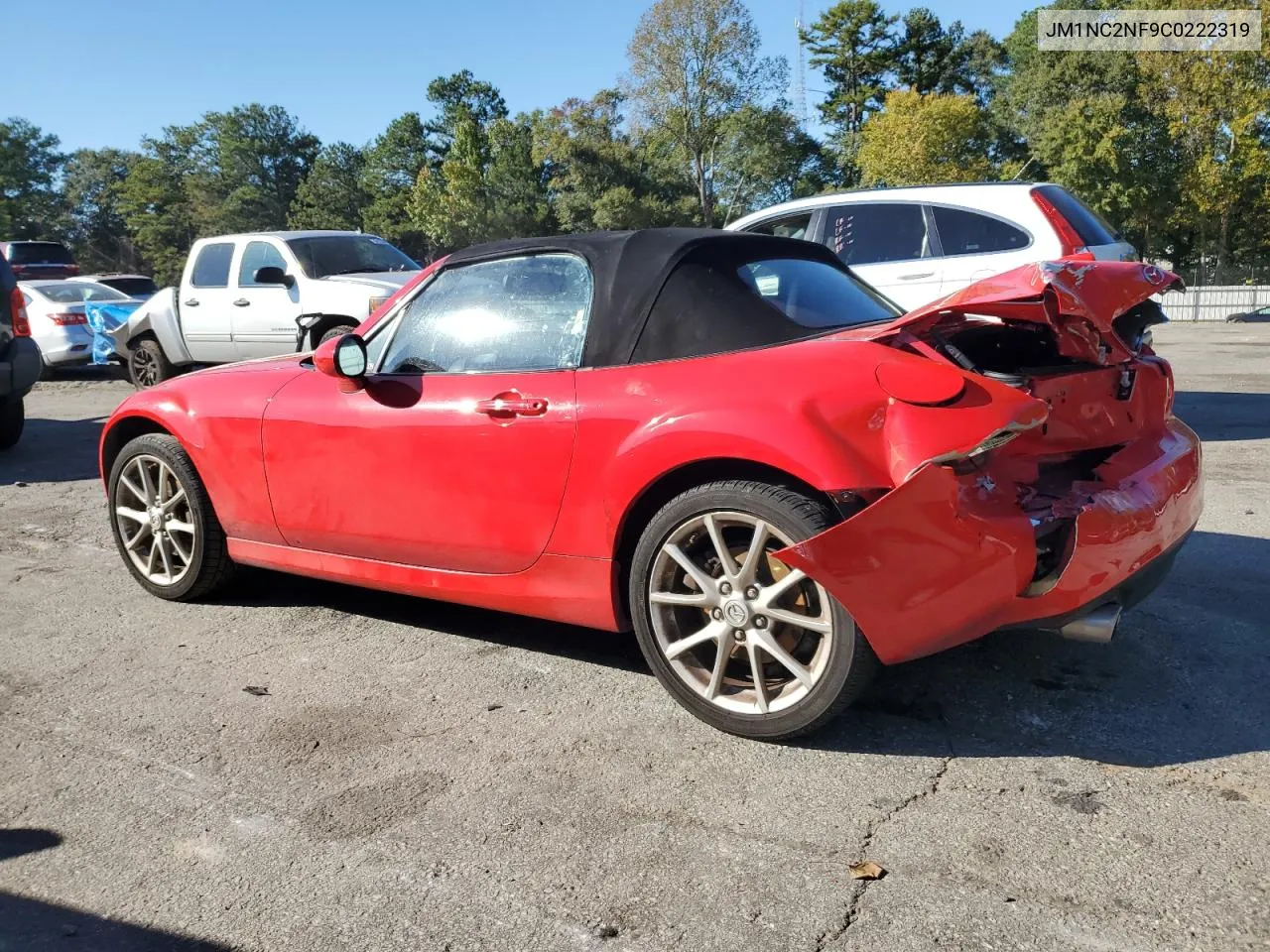 2012 Mazda Mx-5 Miata VIN: JM1NC2NF9C0222319 Lot: 76091994