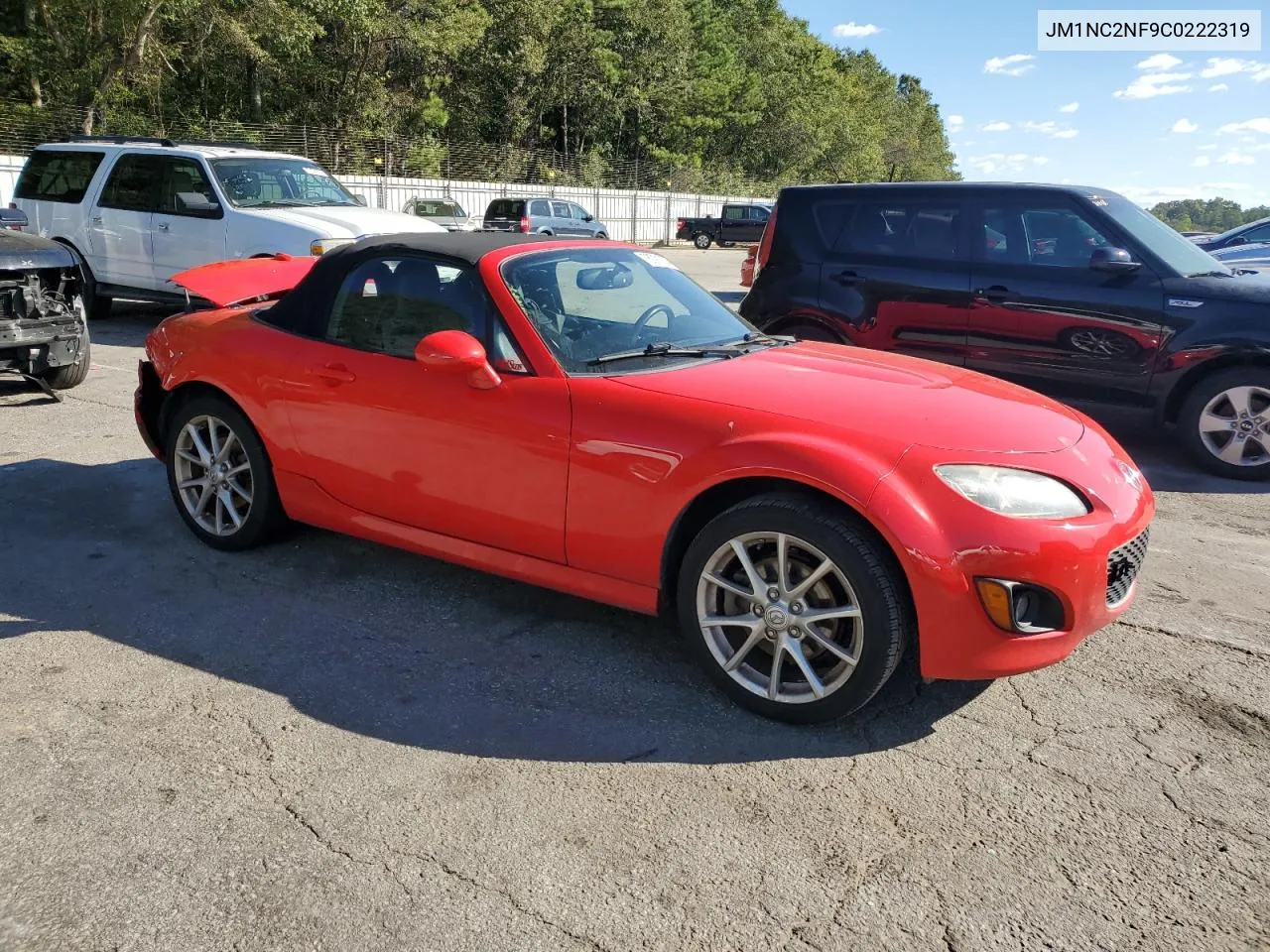 2012 Mazda Mx-5 Miata VIN: JM1NC2NF9C0222319 Lot: 76091994