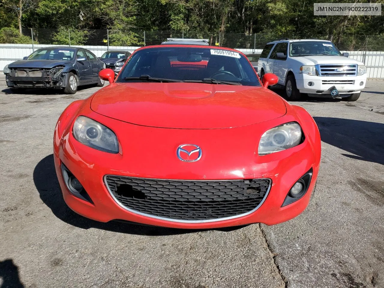 2012 Mazda Mx-5 Miata VIN: JM1NC2NF9C0222319 Lot: 76091994