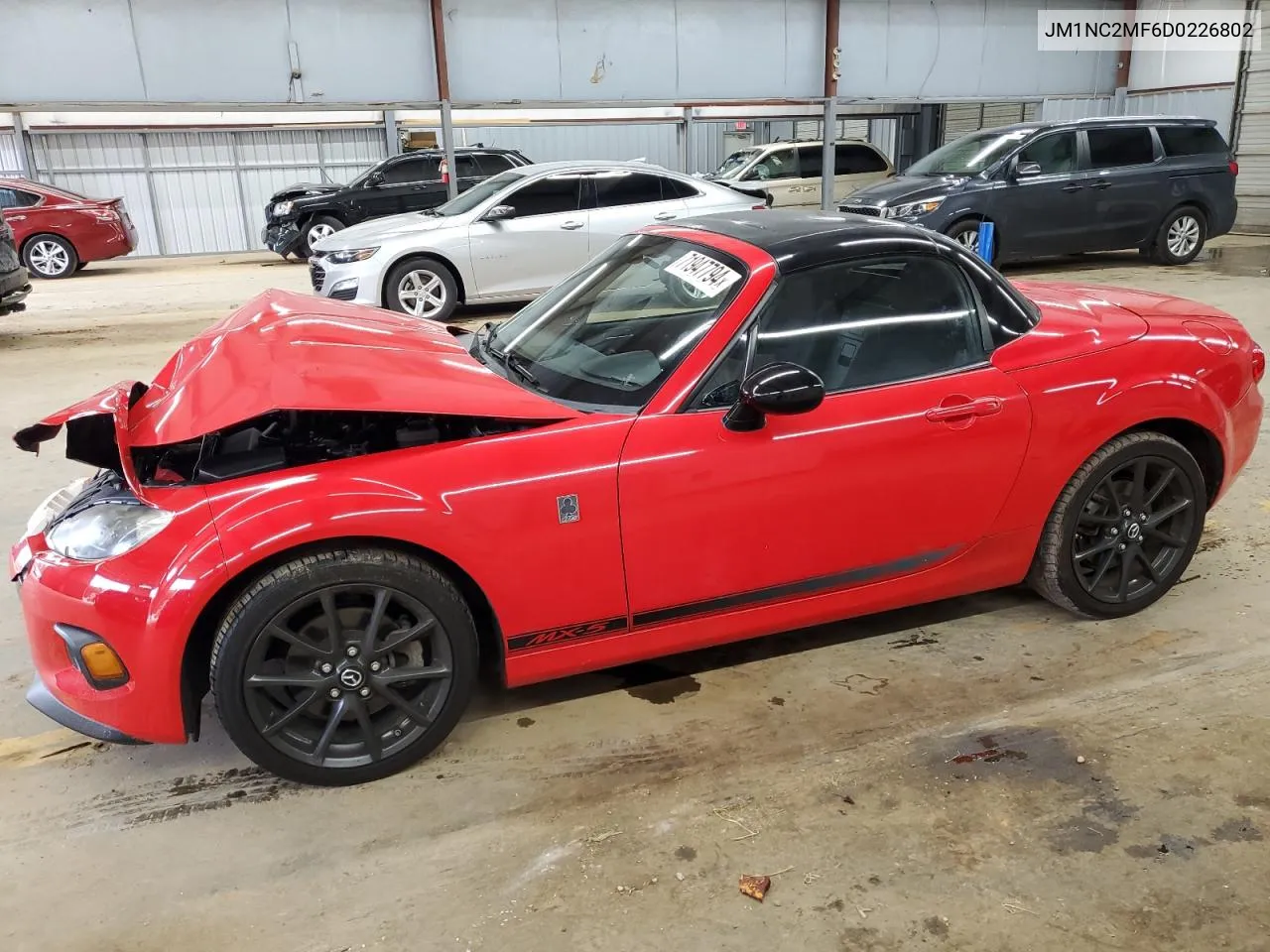 JM1NC2MF6D0226802 2013 Mazda Mx-5 Miata Club