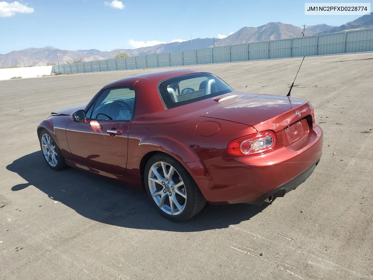 2013 Mazda Mx-5 Miata Grand Touring VIN: JM1NC2PFXD0228774 Lot: 76007024