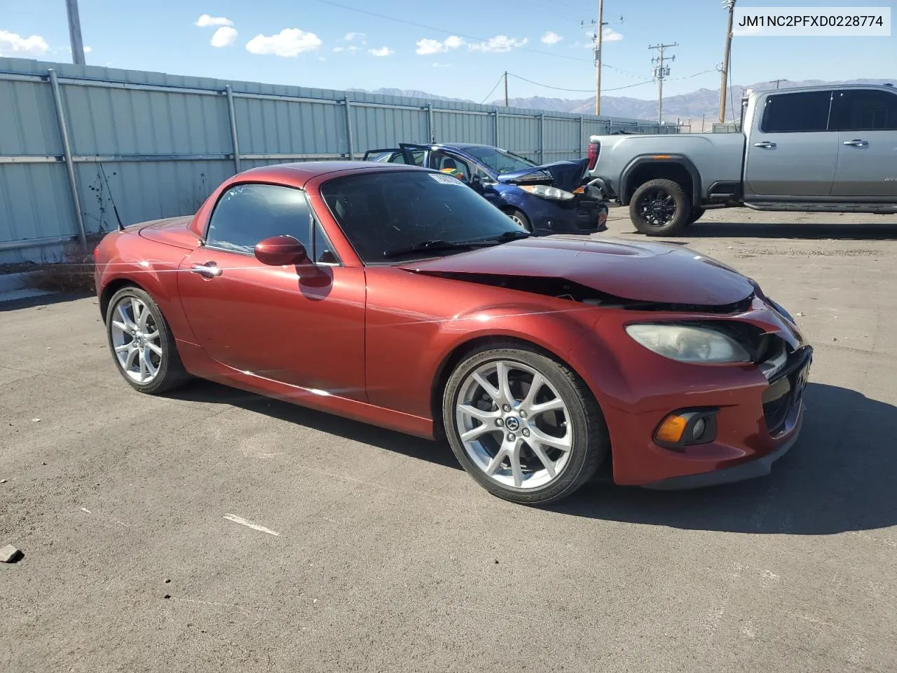 2013 Mazda Mx-5 Miata Grand Touring VIN: JM1NC2PFXD0228774 Lot: 76007024