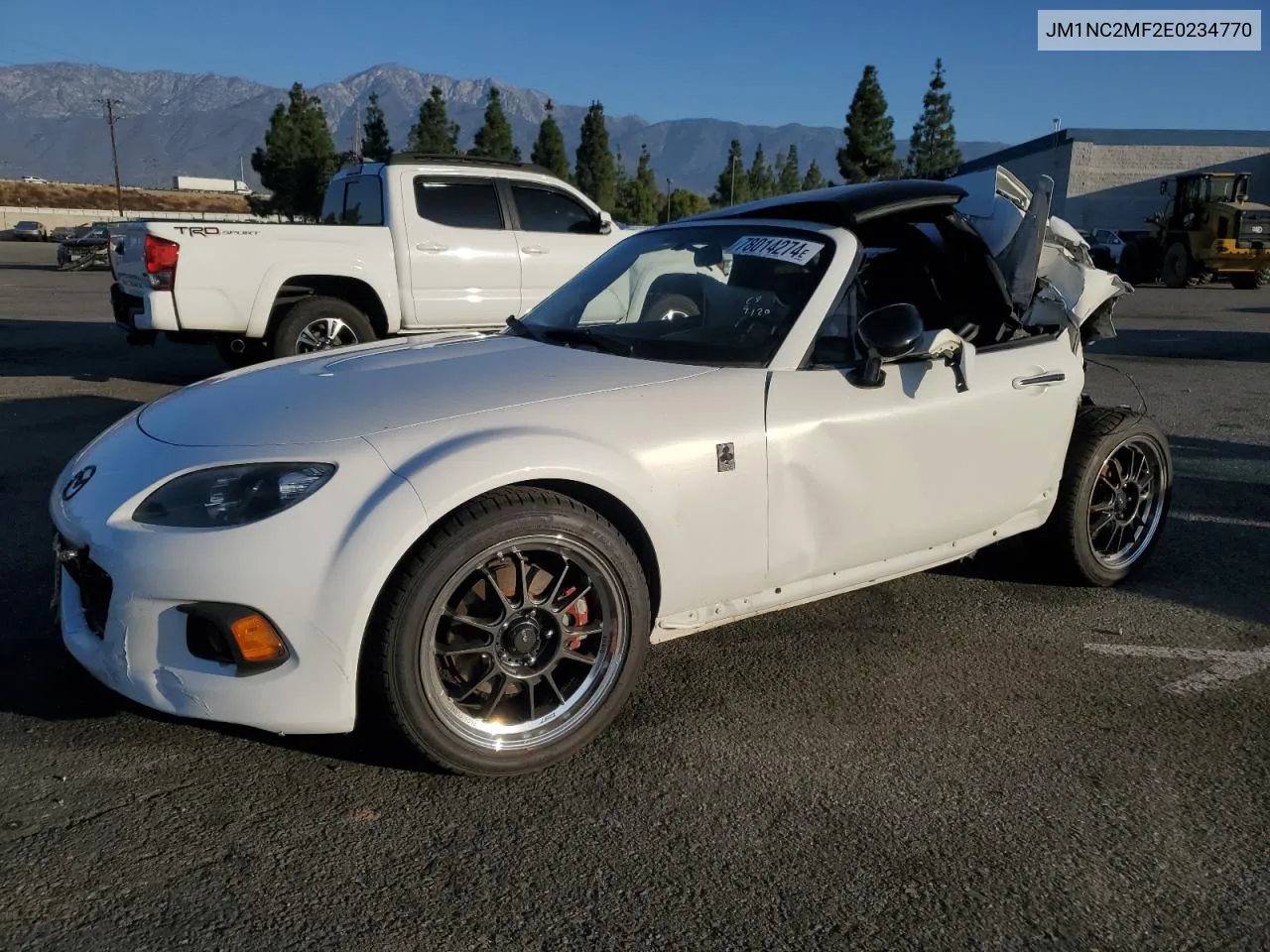 2014 Mazda Mx-5 Miata Club VIN: JM1NC2MF2E0234770 Lot: 78014274