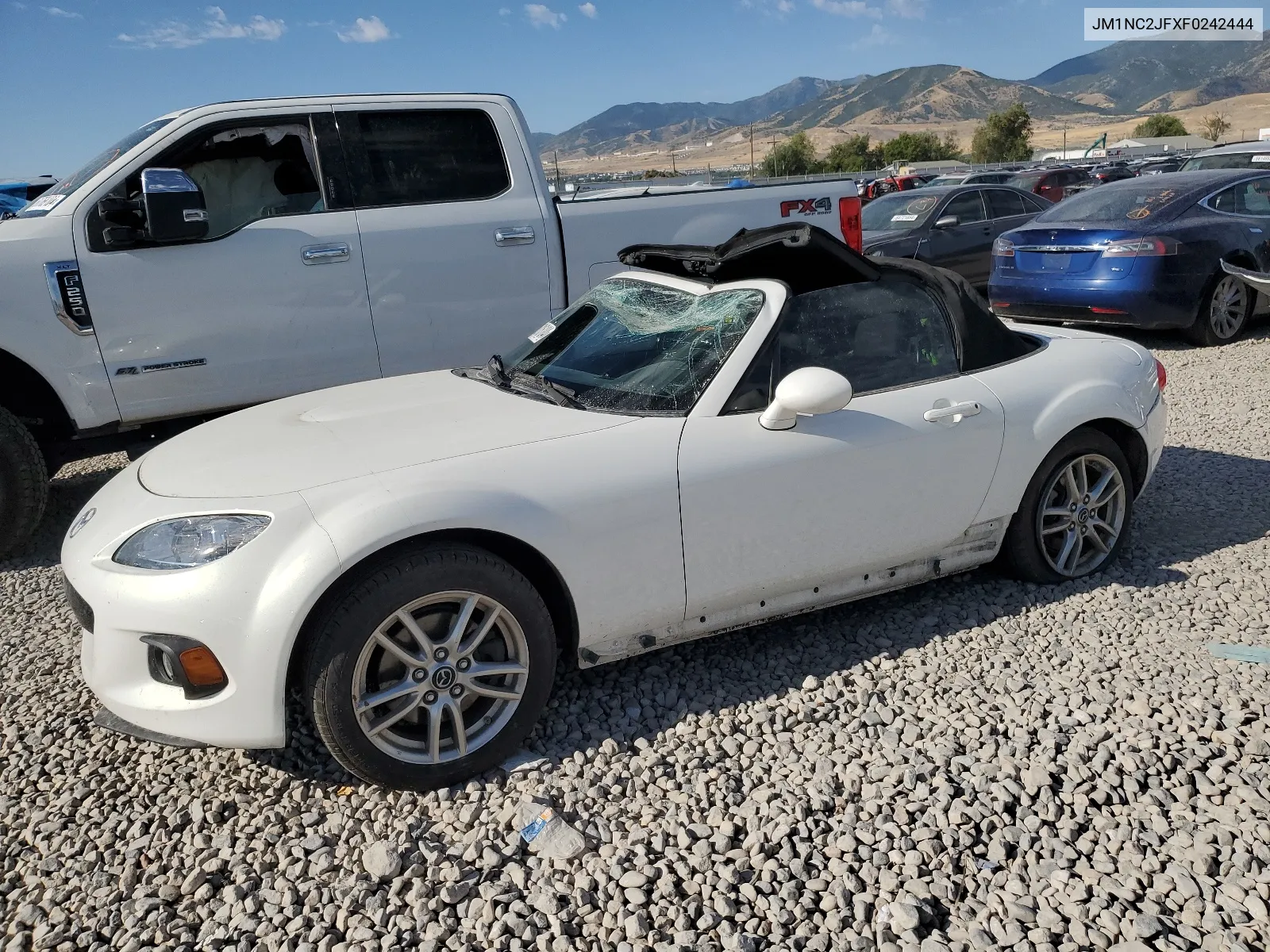 2015 Mazda Mx-5 Miata Sport VIN: JM1NC2JFXF0242444 Lot: 65215184