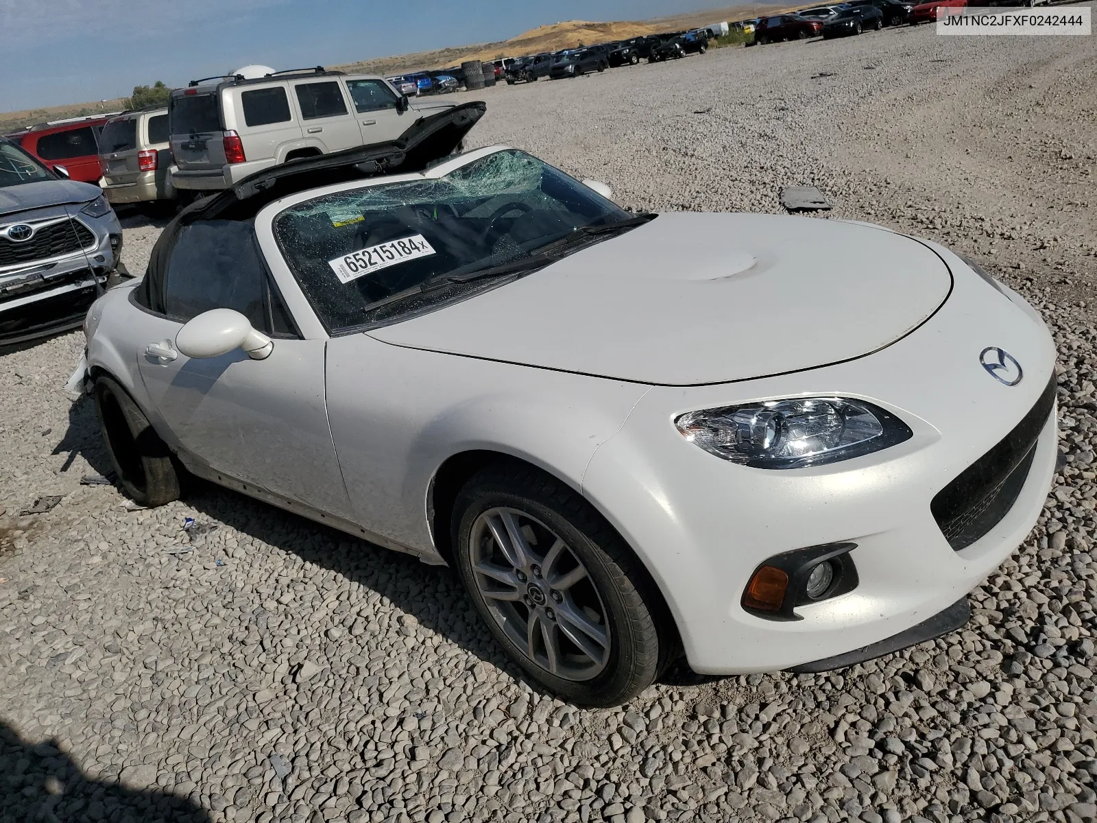 2015 Mazda Mx-5 Miata Sport VIN: JM1NC2JFXF0242444 Lot: 65215184