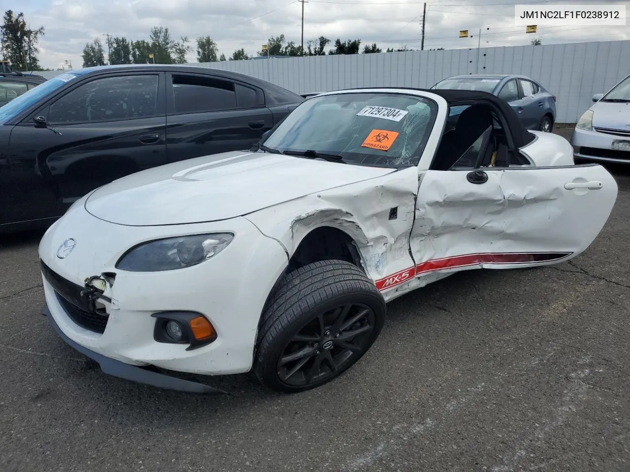 2015 Mazda Mx-5 Miata Club VIN: JM1NC2LF1F0238912 Lot: 71297304