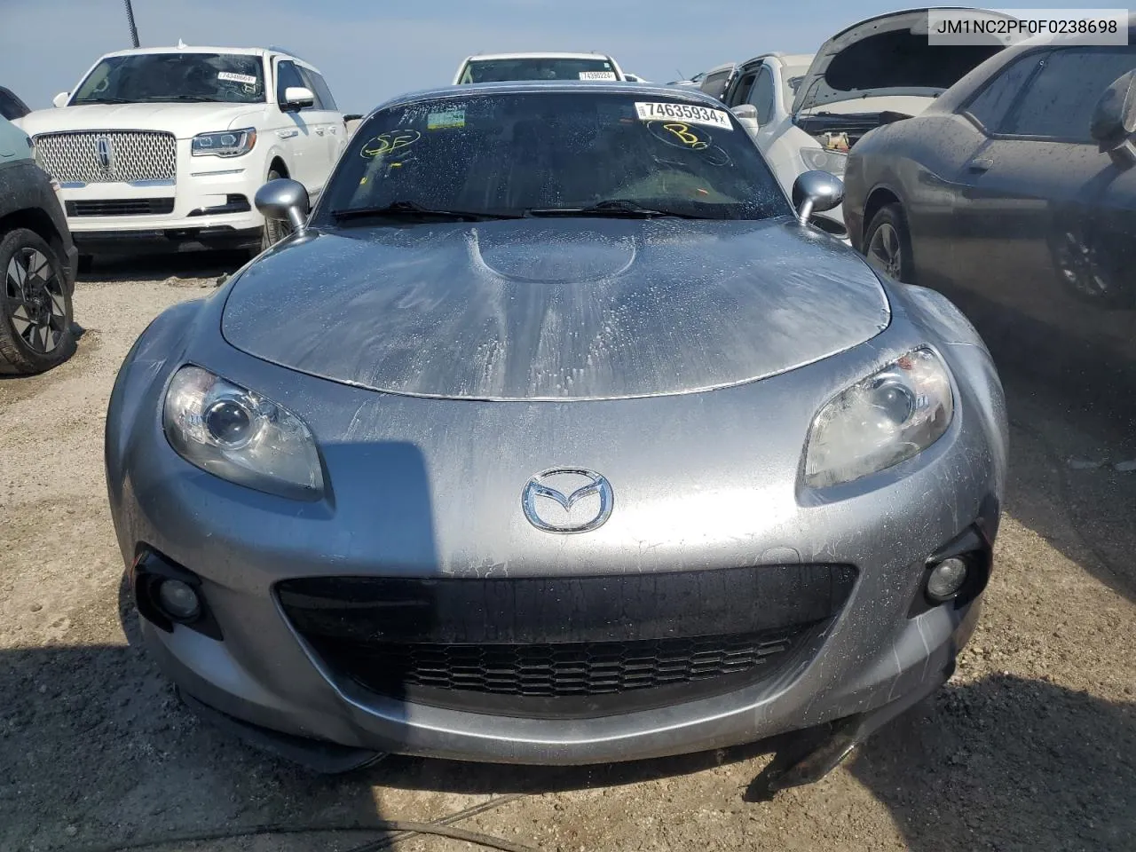 2015 Mazda Mx-5 Miata Grand Touring VIN: JM1NC2PF0F0238698 Lot: 74635934