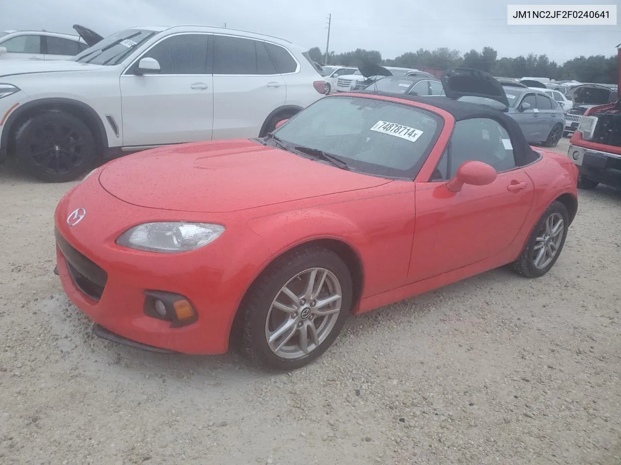 2015 Mazda Mx-5 Miata Sport VIN: JM1NC2JF2F0240641 Lot: 74878714