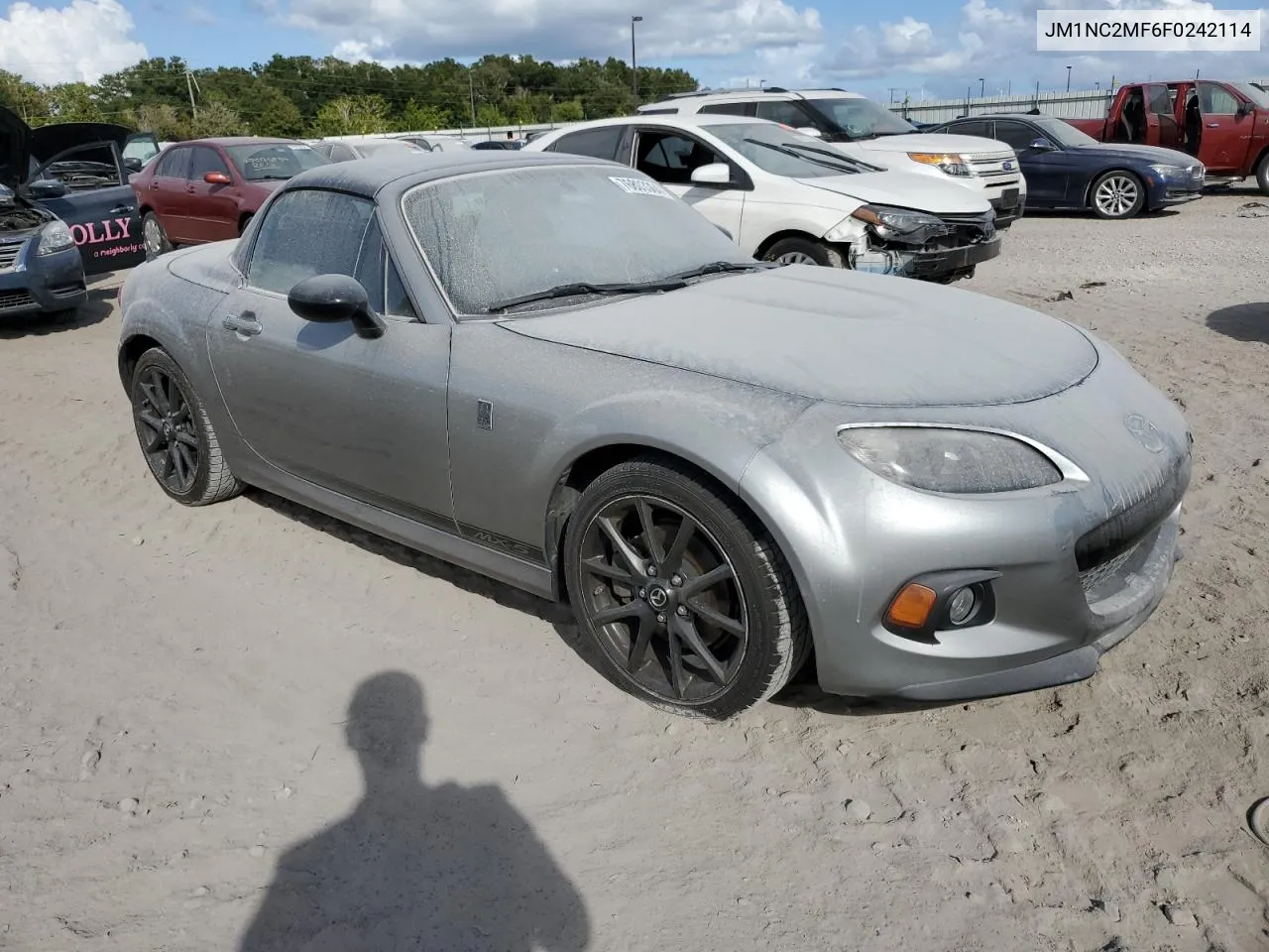 2015 Mazda Mx-5 Miata Club VIN: JM1NC2MF6F0242114 Lot: 76803364