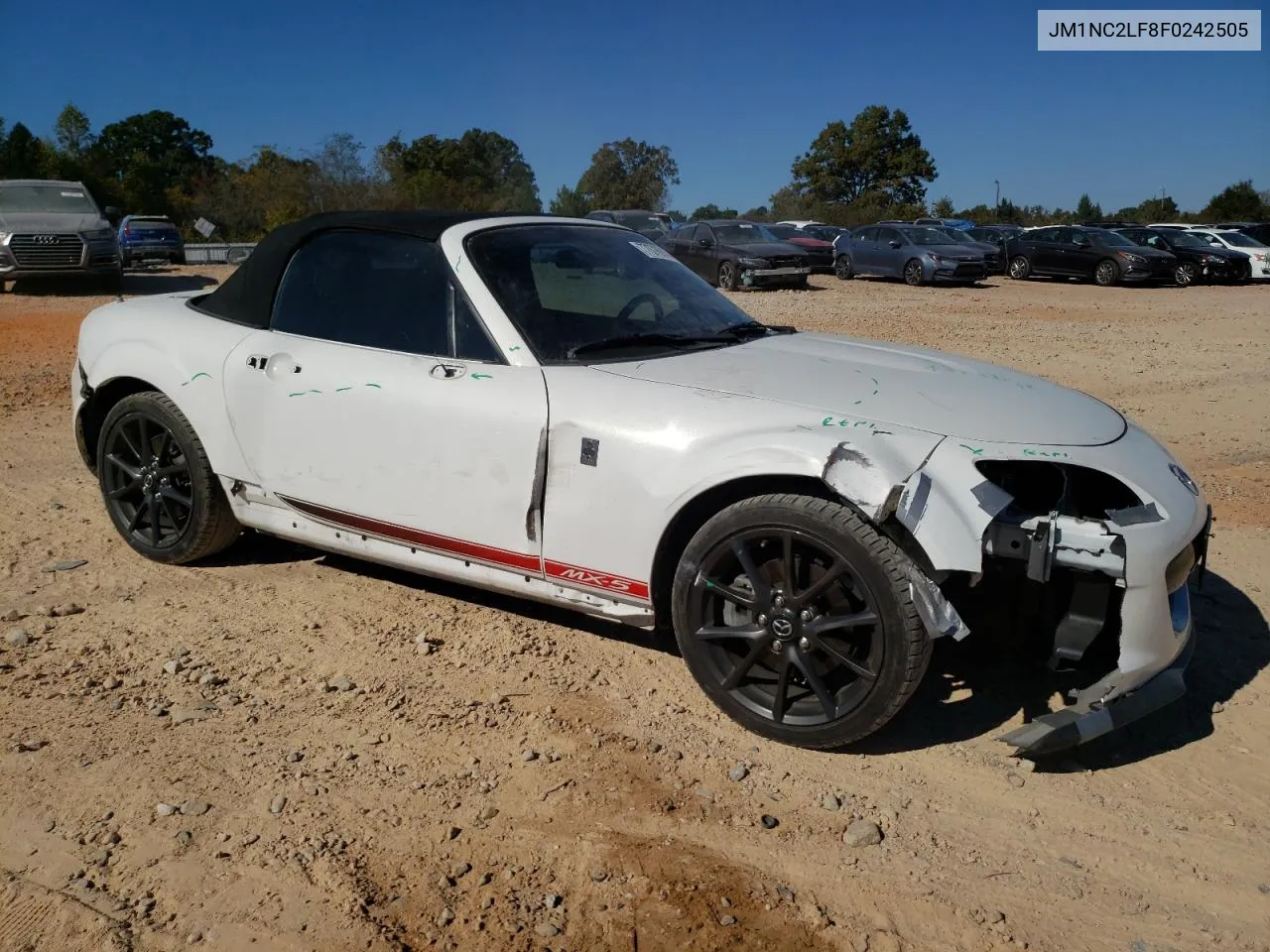 2015 Mazda Mx-5 Miata Club VIN: JM1NC2LF8F0242505 Lot: 77076914