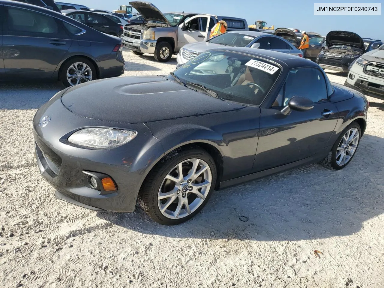 2015 Mazda Mx-5 Miata Grand Touring VIN: JM1NC2PF0F0240743 Lot: 77324414