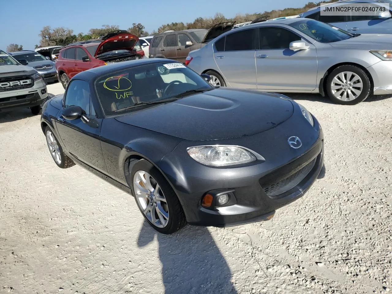 2015 Mazda Mx-5 Miata Grand Touring VIN: JM1NC2PF0F0240743 Lot: 77324414