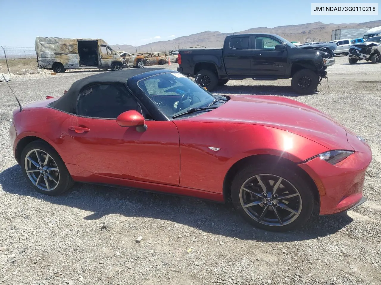 2016 Mazda Mx-5 Miata Grand Touring VIN: JM1NDAD73G0110218 Lot: 67336214