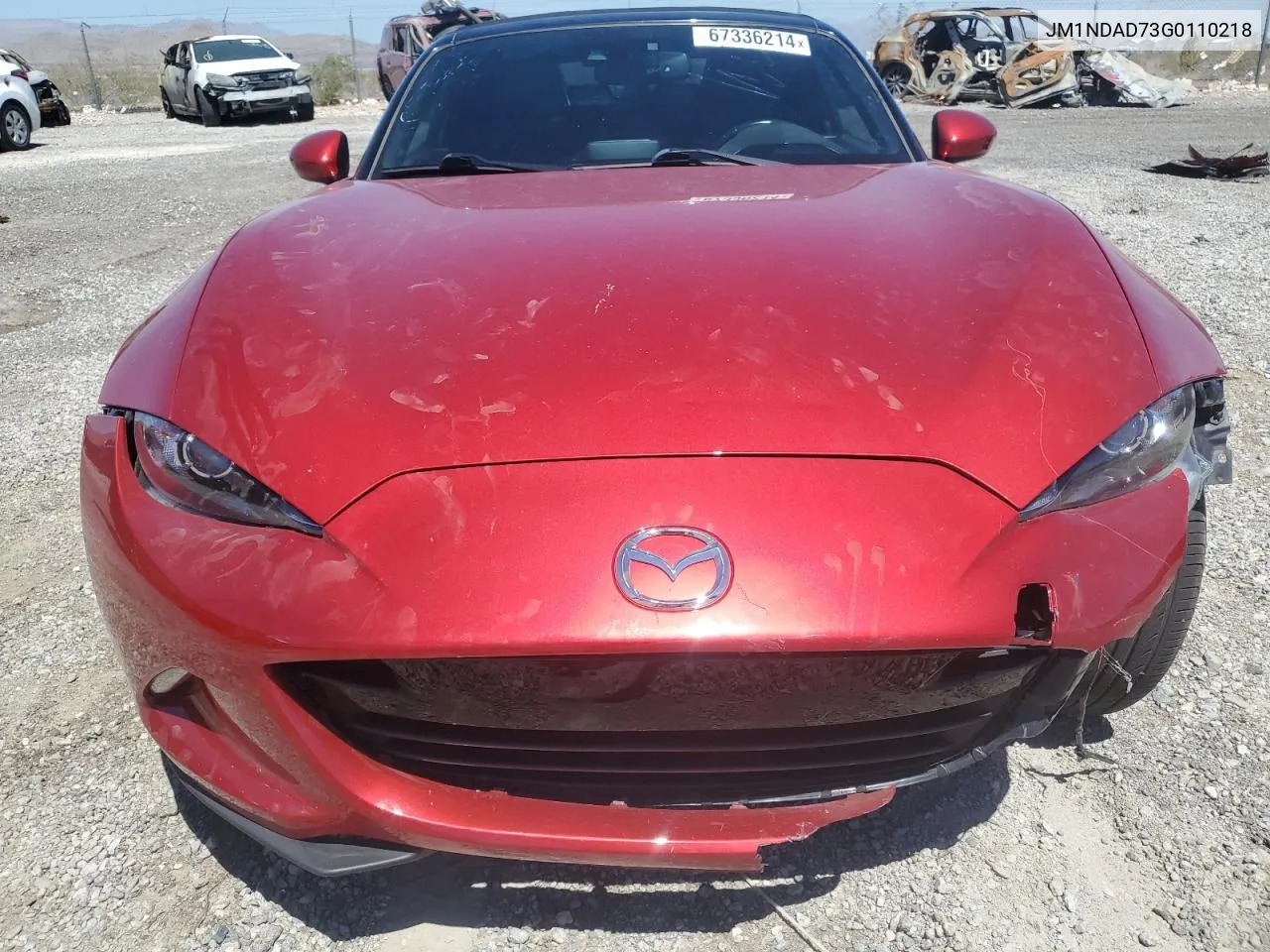 2016 Mazda Mx-5 Miata Grand Touring VIN: JM1NDAD73G0110218 Lot: 67336214