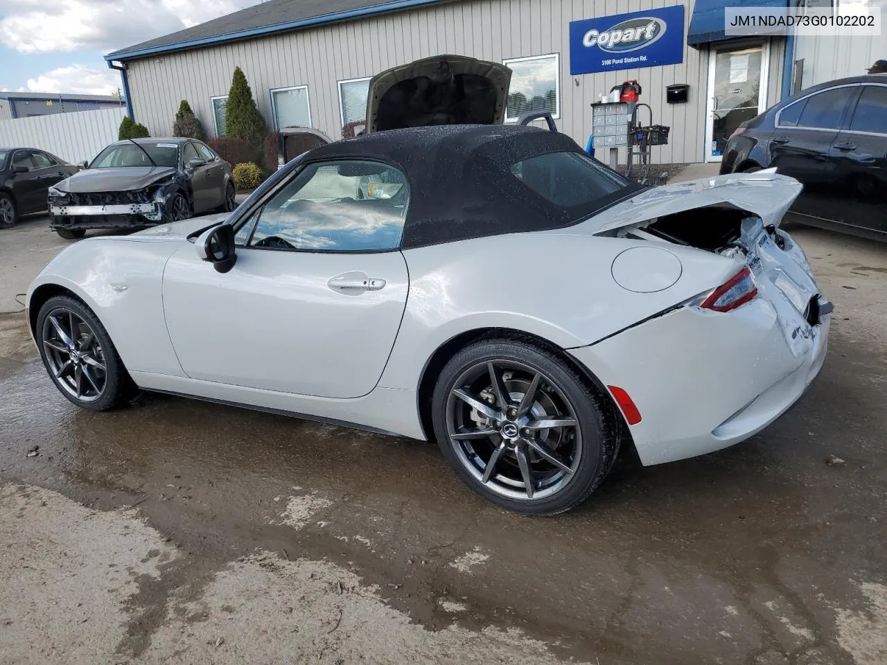 2016 Mazda Mx-5 Miata Grand Touring VIN: JM1NDAD73G0102202 Lot: 72175964