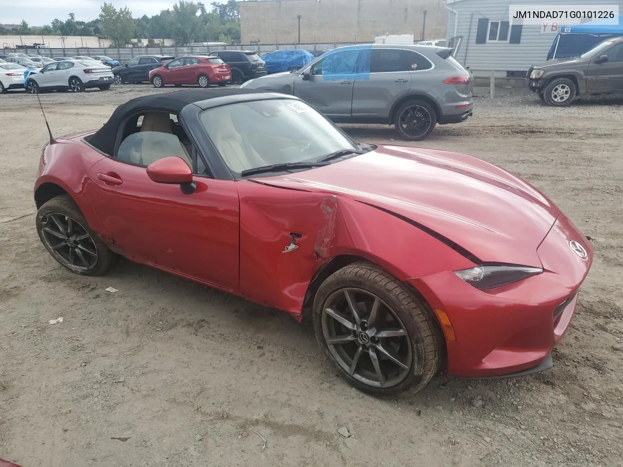 JM1NDAD71G0101226 2016 Mazda Mx-5 Miata Grand Touring