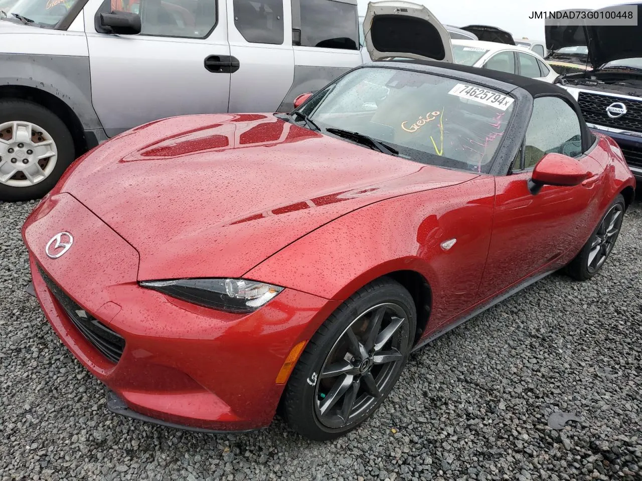 JM1NDAD73G0100448 2016 Mazda Mx-5 Miata Grand Touring