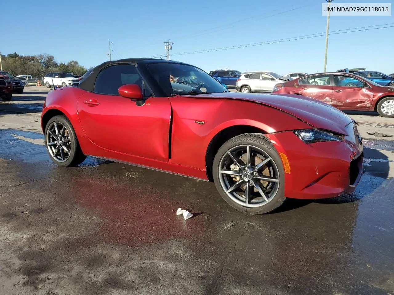 2016 Mazda Mx-5 Miata Grand Touring VIN: JM1NDAD79G0118615 Lot: 74709434