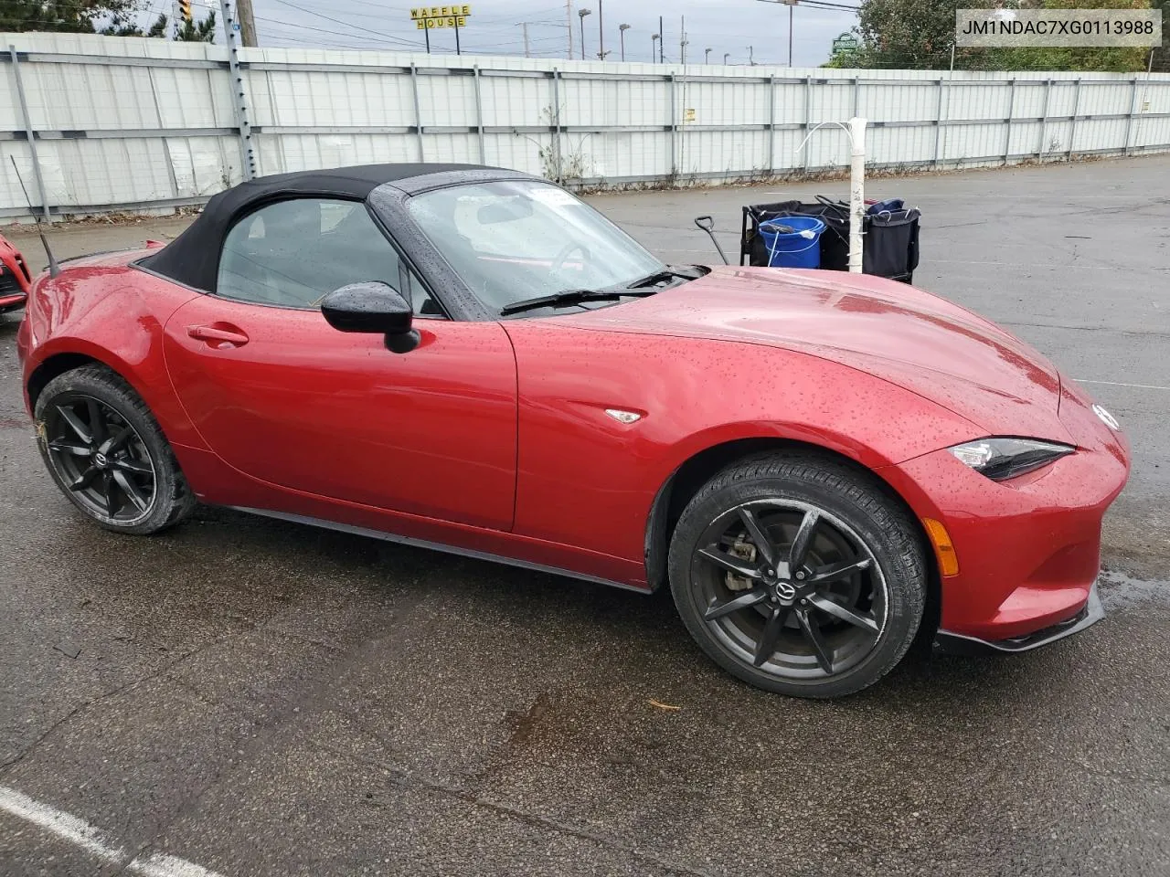 2016 Mazda Mx-5 Miata Club VIN: JM1NDAC7XG0113988 Lot: 78785614