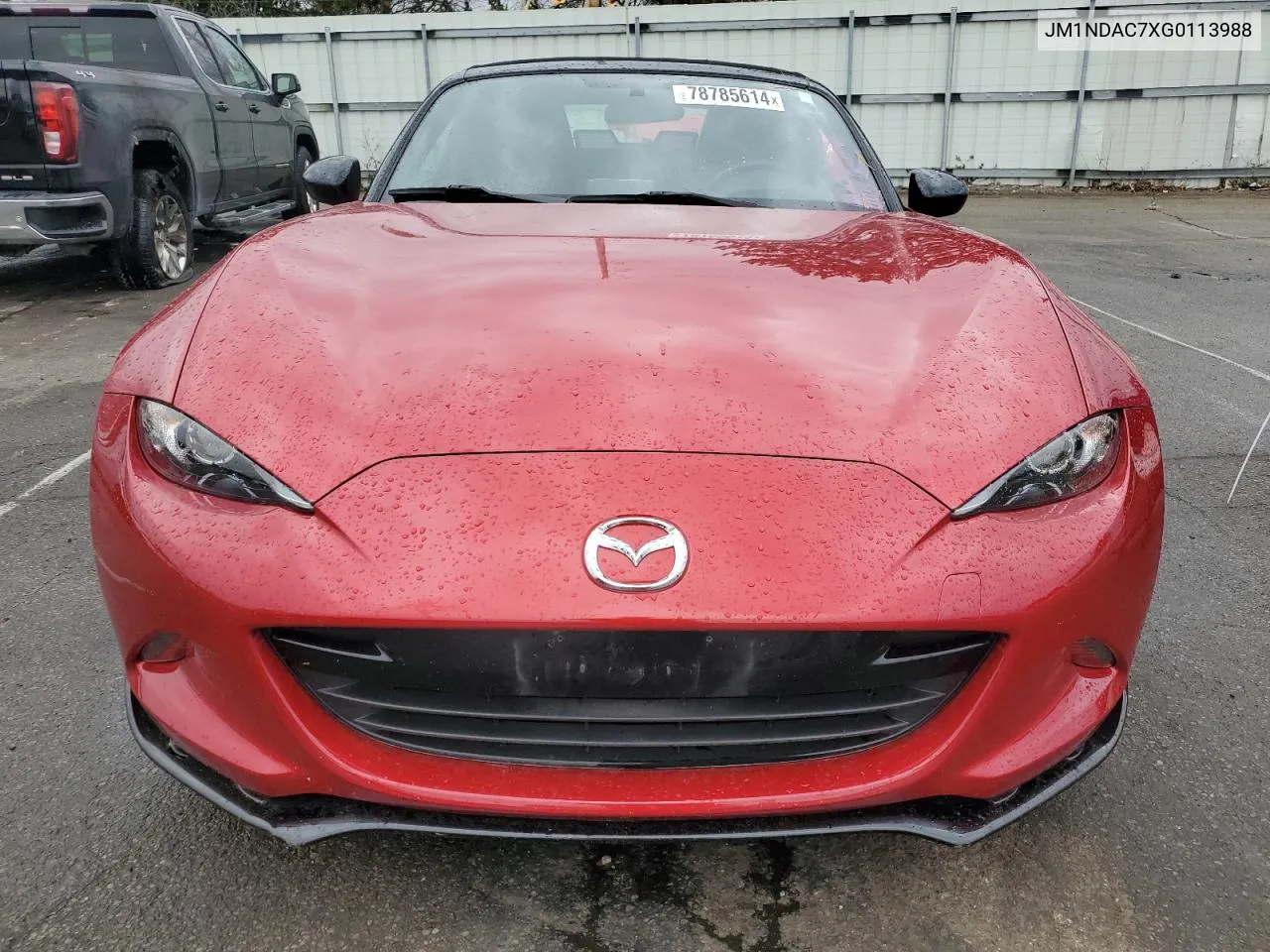 2016 Mazda Mx-5 Miata Club VIN: JM1NDAC7XG0113988 Lot: 78785614