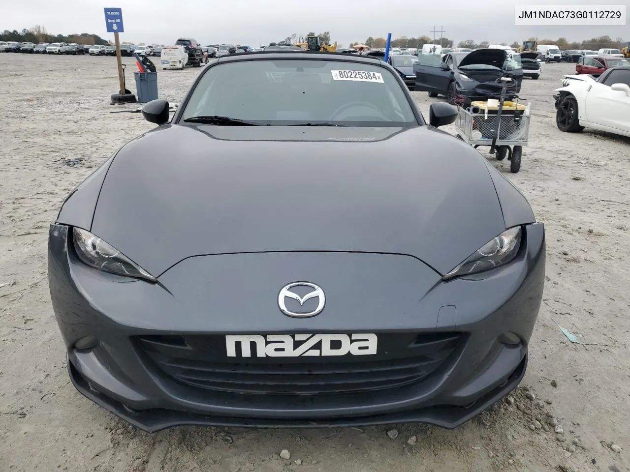 2016 Mazda Mx-5 Miata Club VIN: JM1NDAC73G0112729 Lot: 80225384