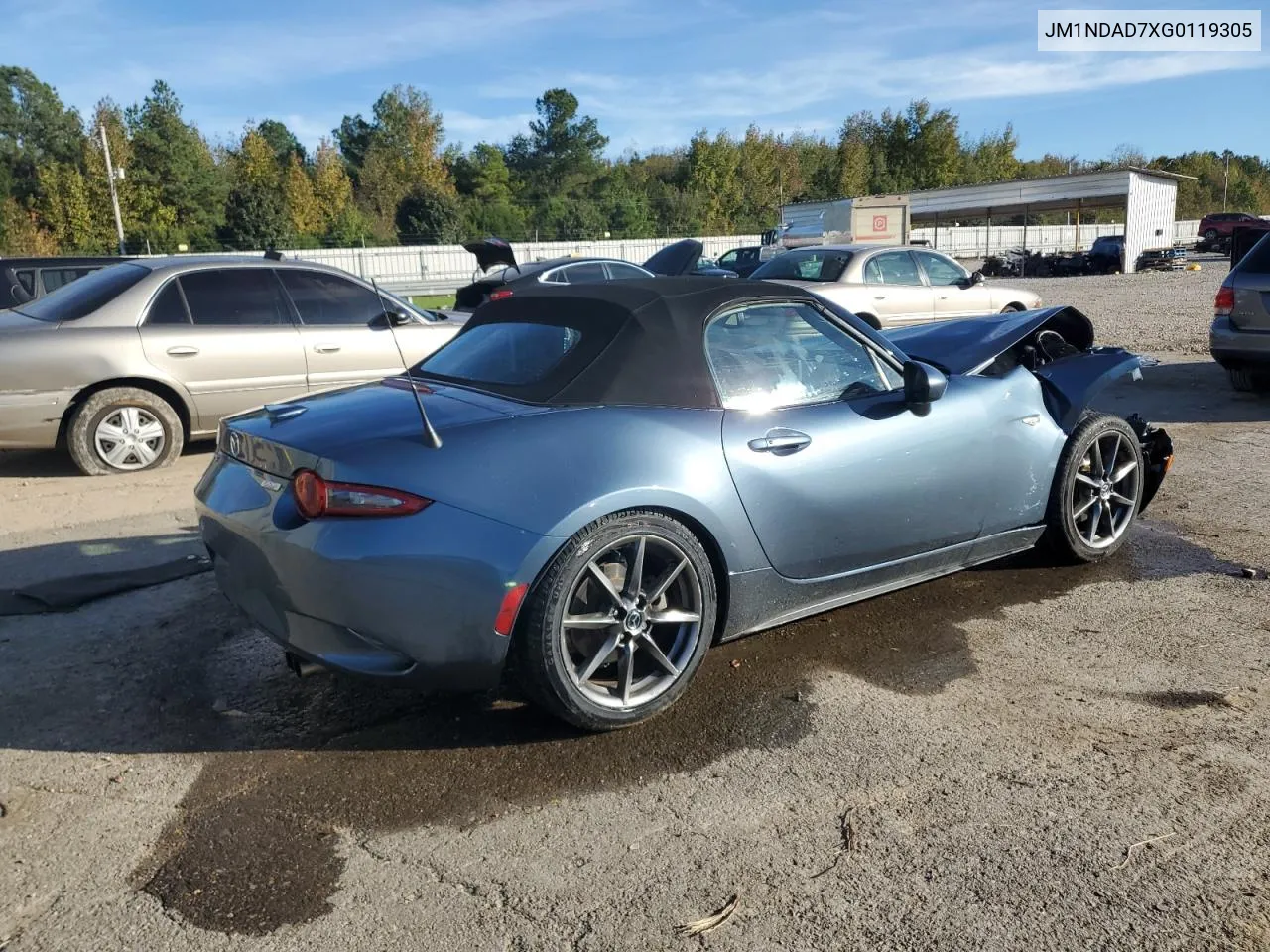 2016 Mazda Mx-5 Miata Grand Touring VIN: JM1NDAD7XG0119305 Lot: 80677804