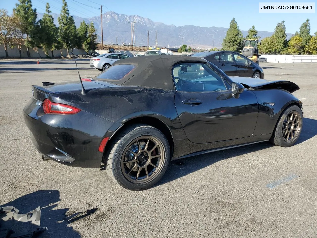 2016 Mazda Mx-5 Miata Club VIN: JM1NDAC72G0109661 Lot: 80969124