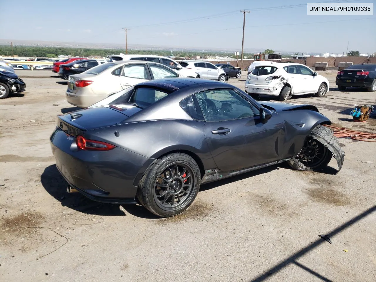 2017 Mazda Mx-5 Miata Club VIN: JM1NDAL79H0109335 Lot: 57070904