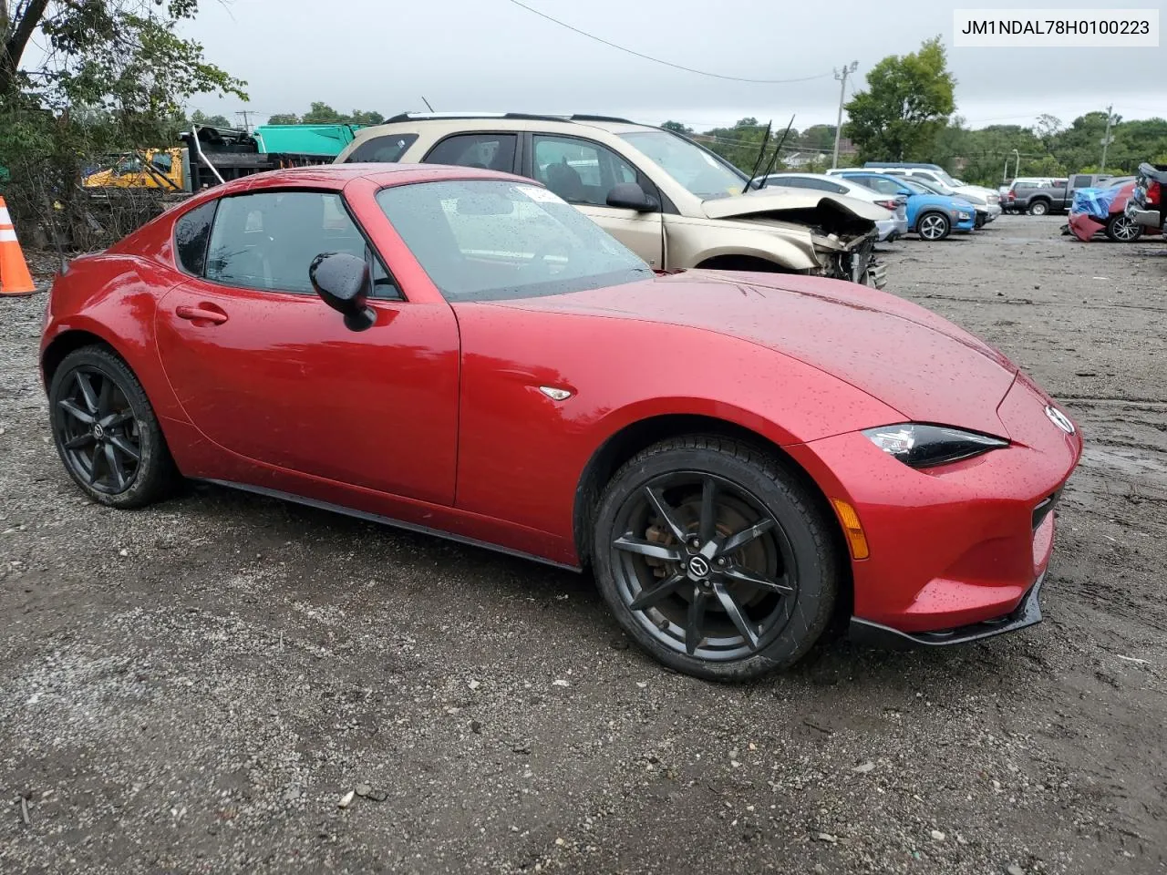 2017 Mazda Mx-5 Miata Club VIN: JM1NDAL78H0100223 Lot: 72740574