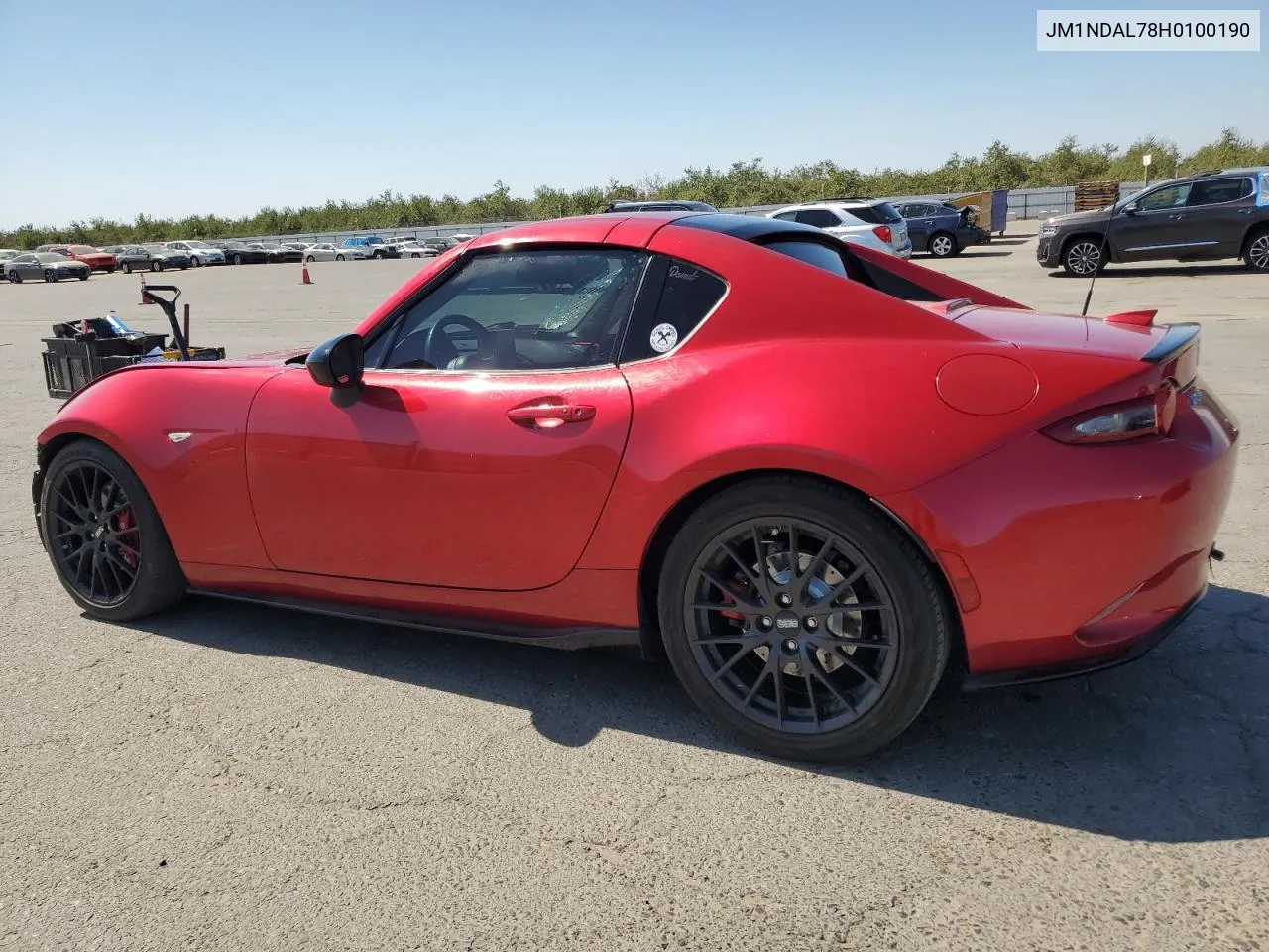 2017 Mazda Mx-5 Miata Club VIN: JM1NDAL78H0100190 Lot: 73037454