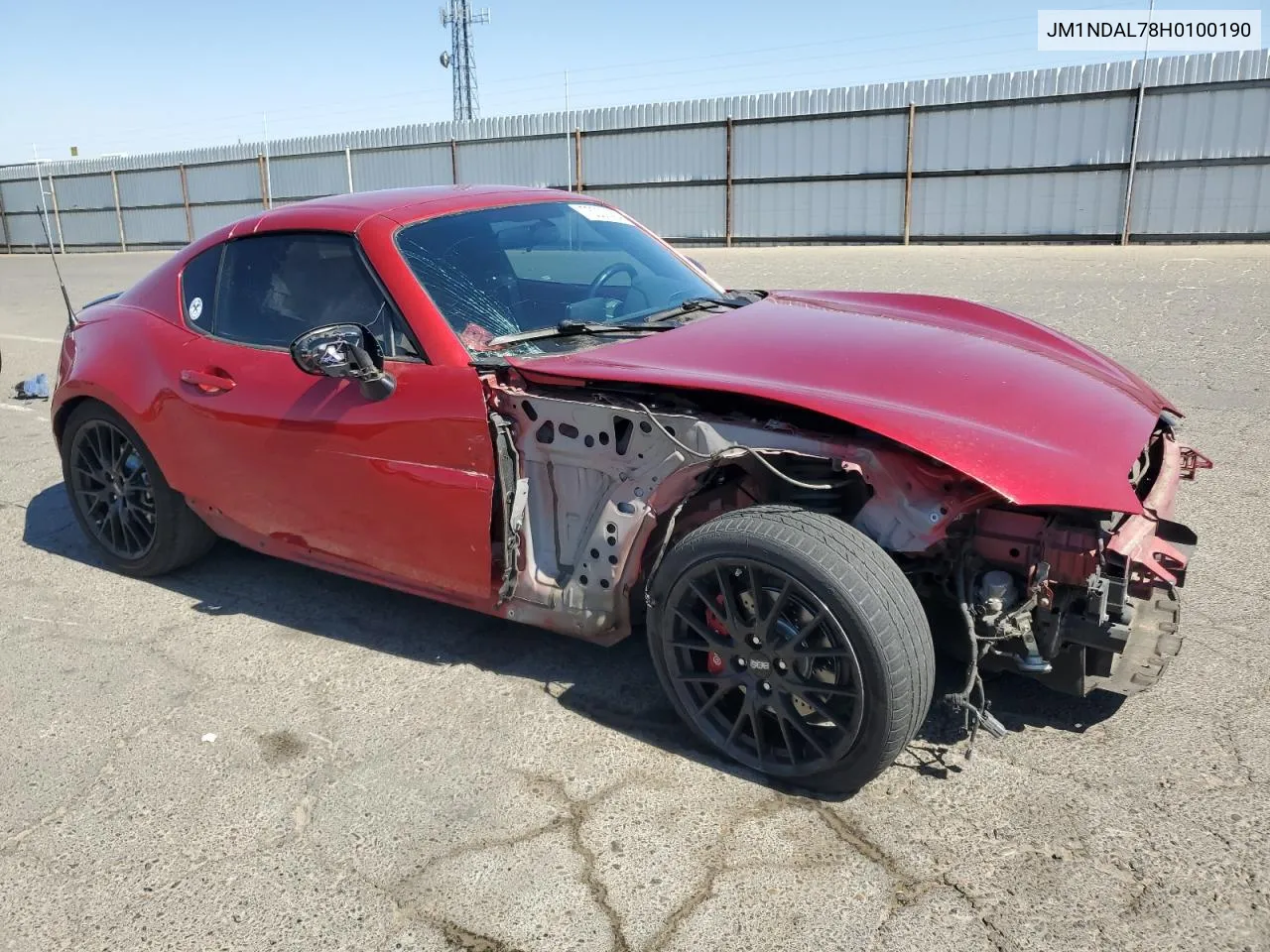 JM1NDAL78H0100190 2017 Mazda Mx-5 Miata Club