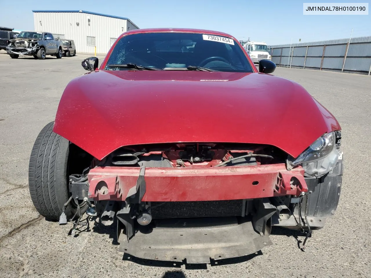 JM1NDAL78H0100190 2017 Mazda Mx-5 Miata Club