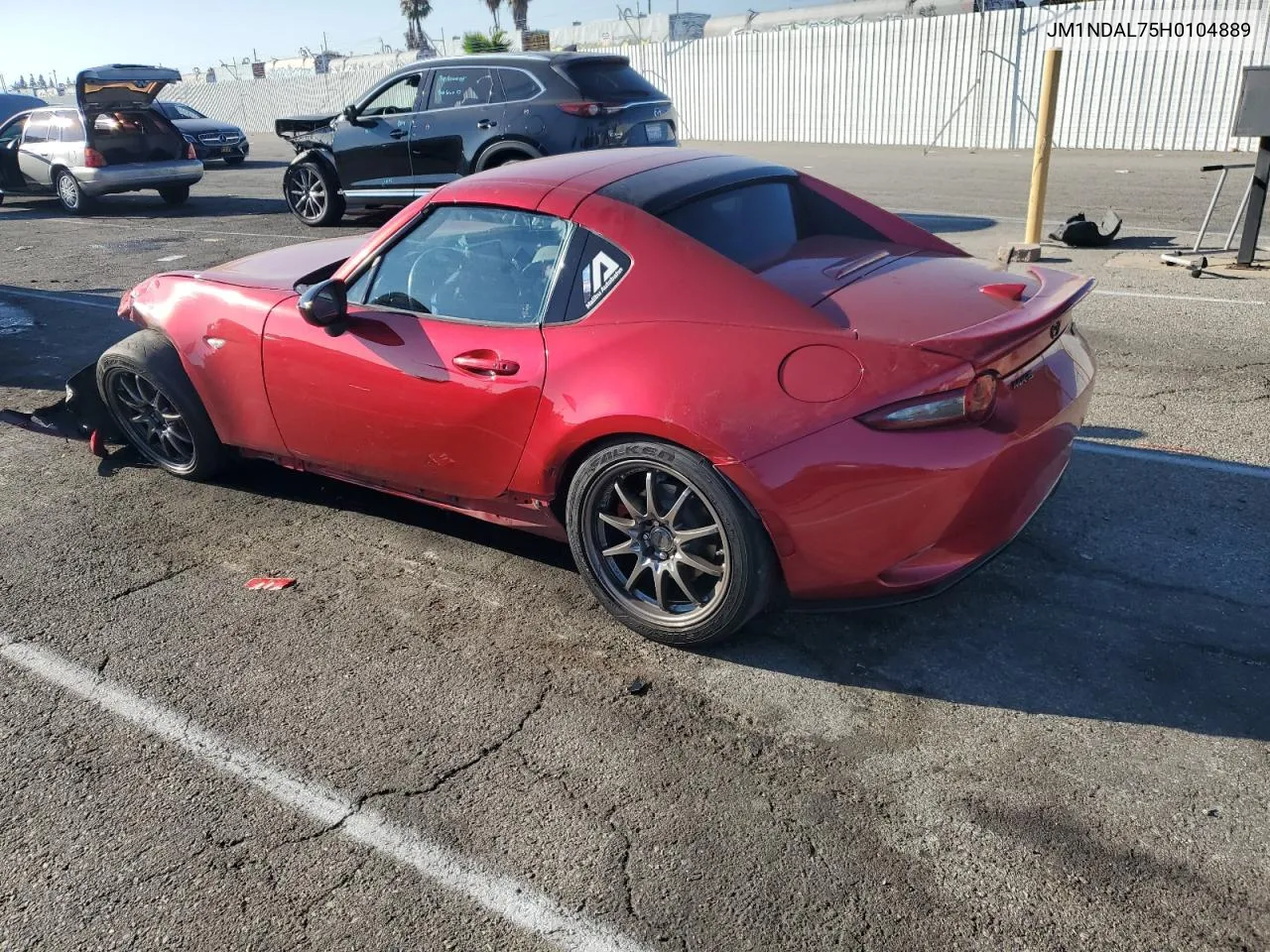 JM1NDAL75H0104889 2017 Mazda Mx-5 Miata Club