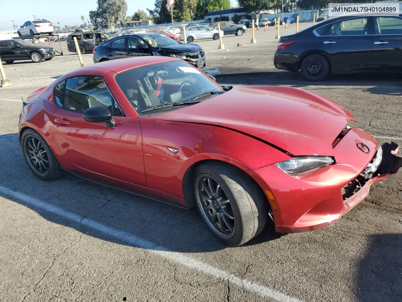 JM1NDAL75H0104889 2017 Mazda Mx-5 Miata Club