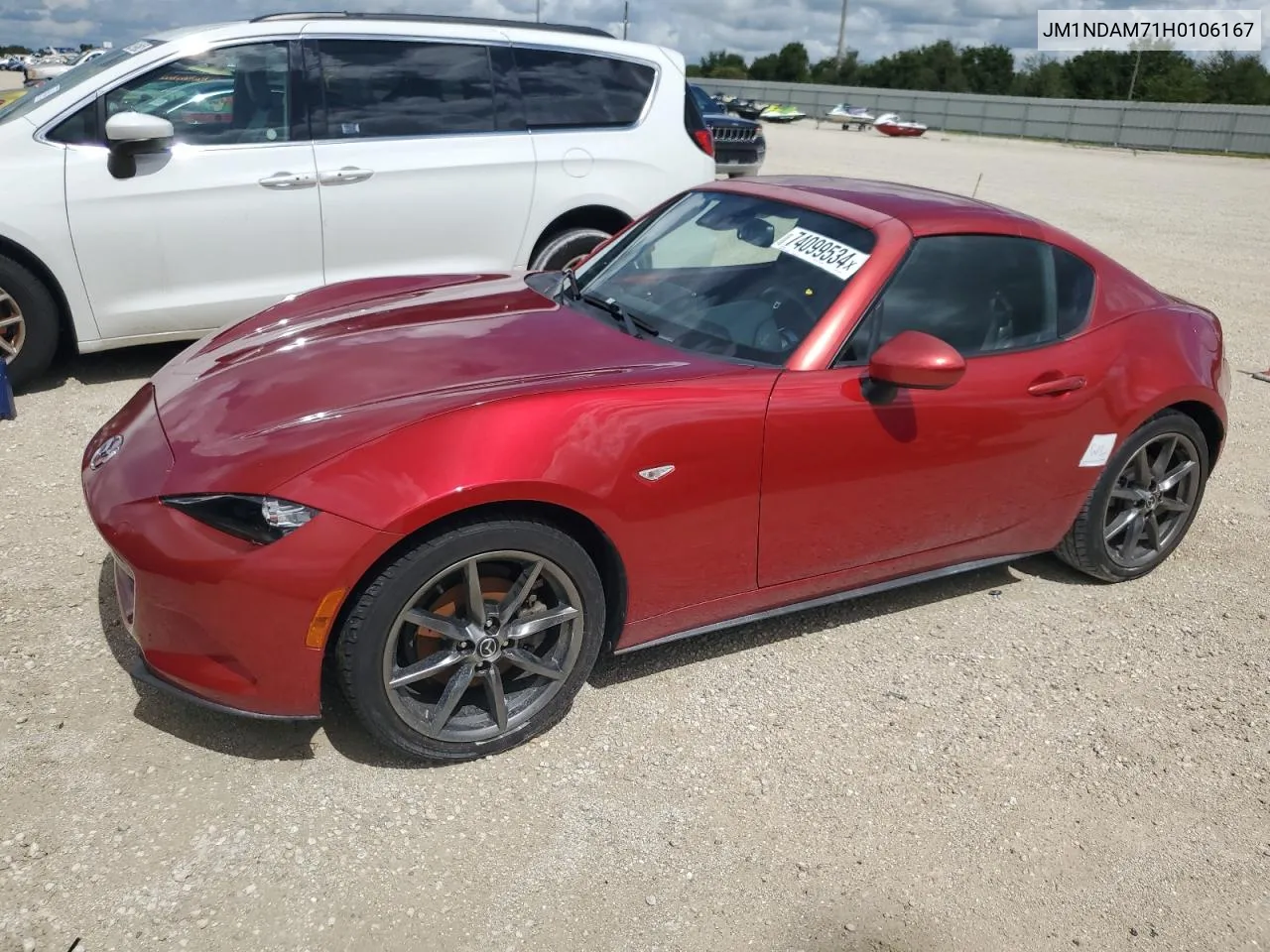 2017 Mazda Mx-5 Miata Grand Touring VIN: JM1NDAM71H0106167 Lot: 74099534