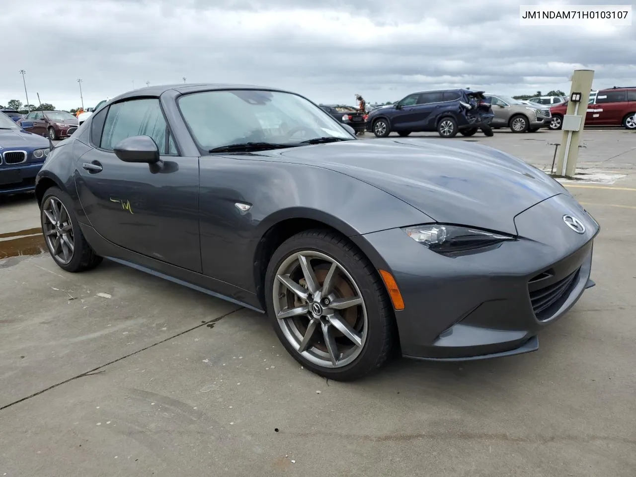 2017 Mazda Mx-5 Miata Grand Touring VIN: JM1NDAM71H0103107 Lot: 74390124