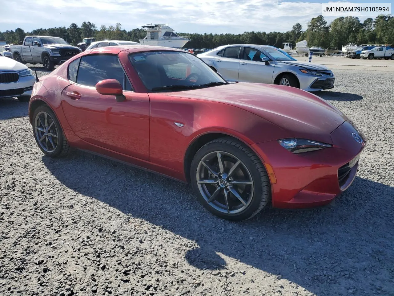 JM1NDAM79H0105994 2017 Mazda Mx-5 Miata Grand Touring