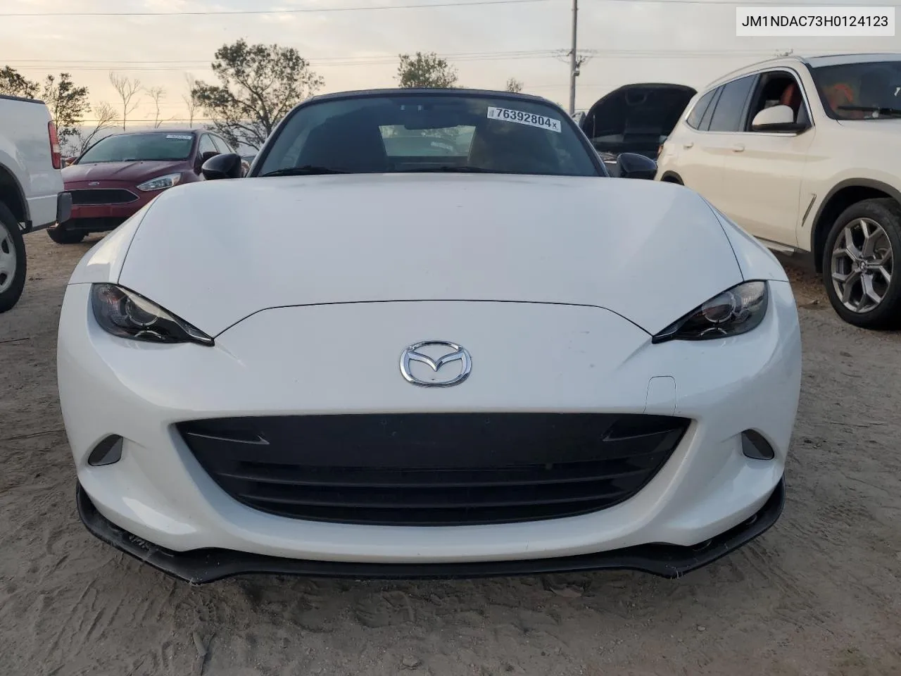 2017 Mazda Mx-5 Miata Club VIN: JM1NDAC73H0124123 Lot: 76392804