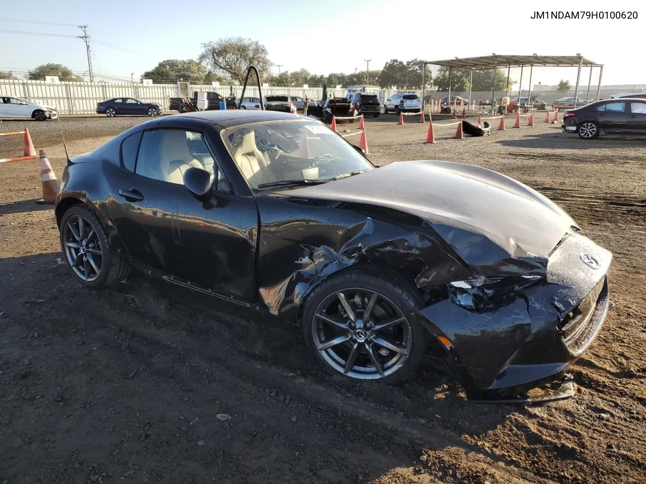 2017 Mazda Mx-5 Miata Grand Touring VIN: JM1NDAM79H0100620 Lot: 76733364