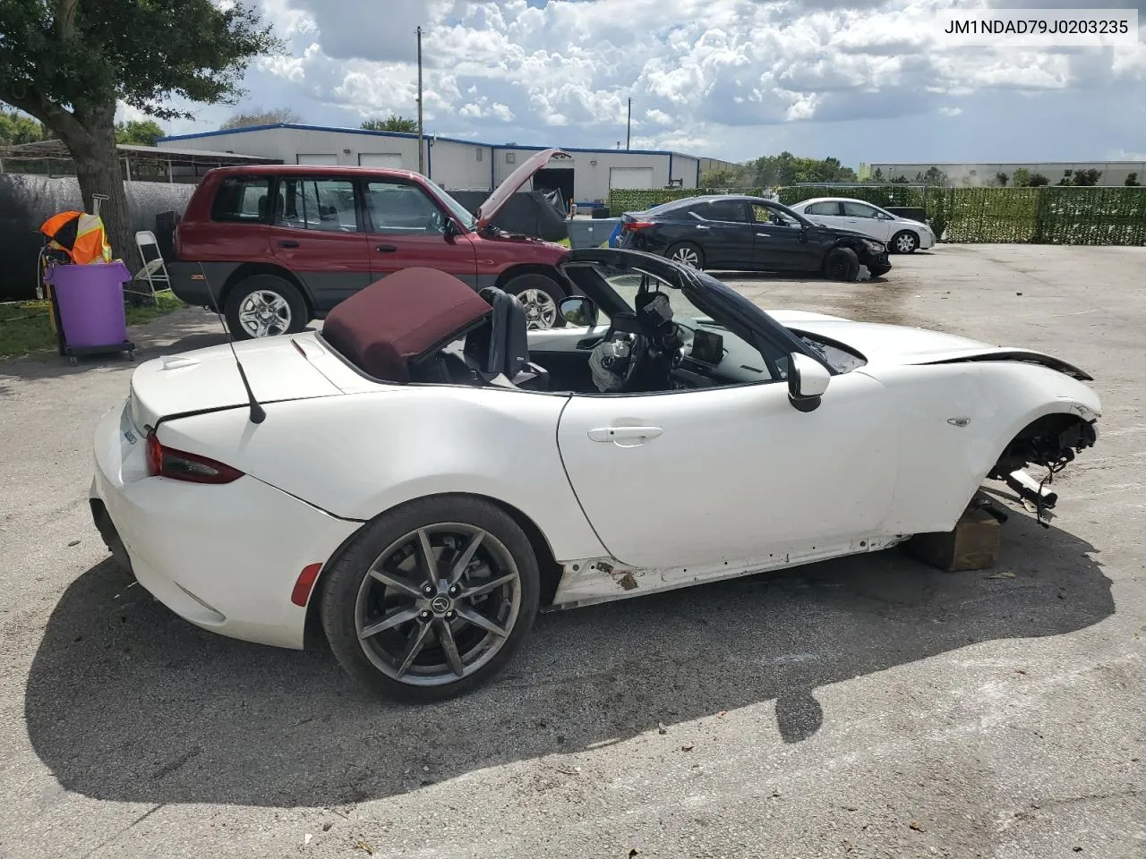 2018 Mazda Mx-5 Miata Grand Touring VIN: JM1NDAD79J0203235 Lot: 64466984