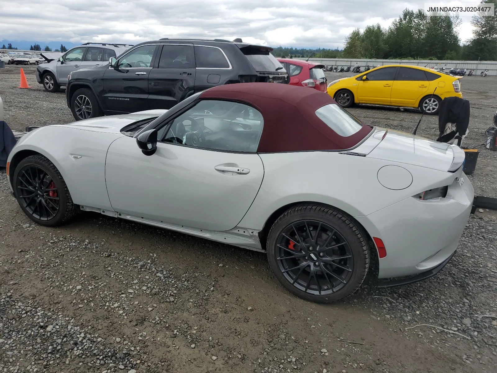 2018 Mazda Mx-5 Miata Club VIN: JM1NDAC73J0204477 Lot: 64710314