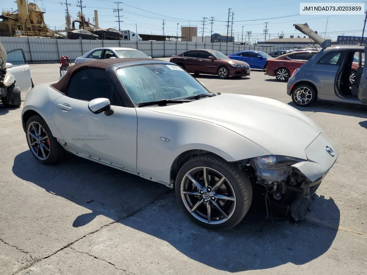 JM1NDAD73J0203859 2018 Mazda Mx-5 Miata Grand Touring