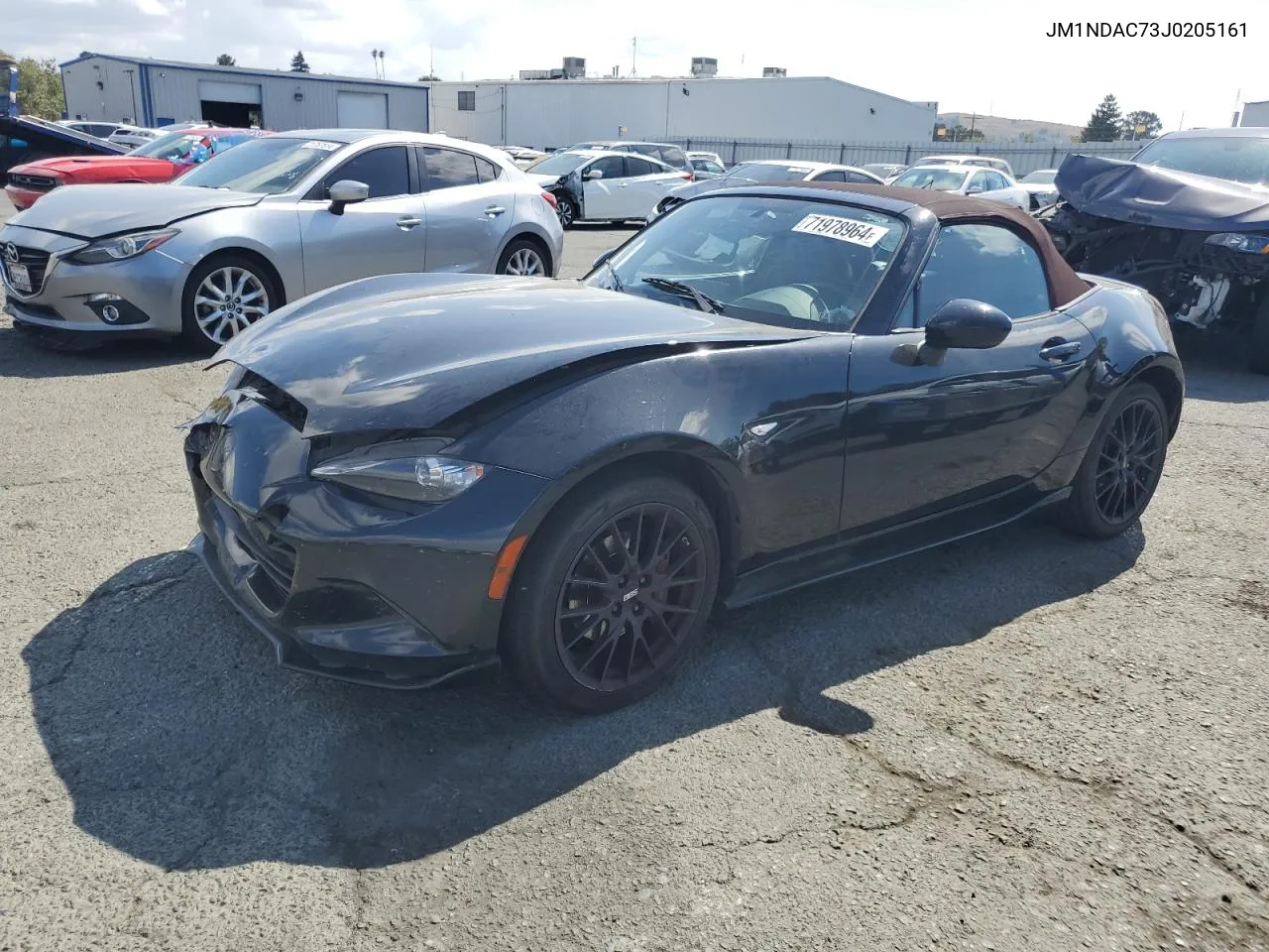 JM1NDAC73J0205161 2018 Mazda Mx-5 Miata Club