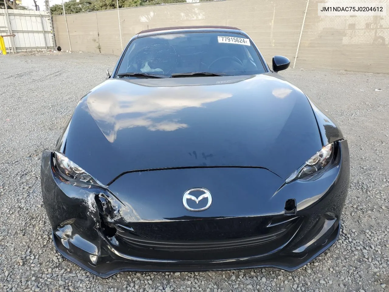 2018 Mazda Mx-5 Miata Club VIN: JM1NDAC75J0204612 Lot: 77915624