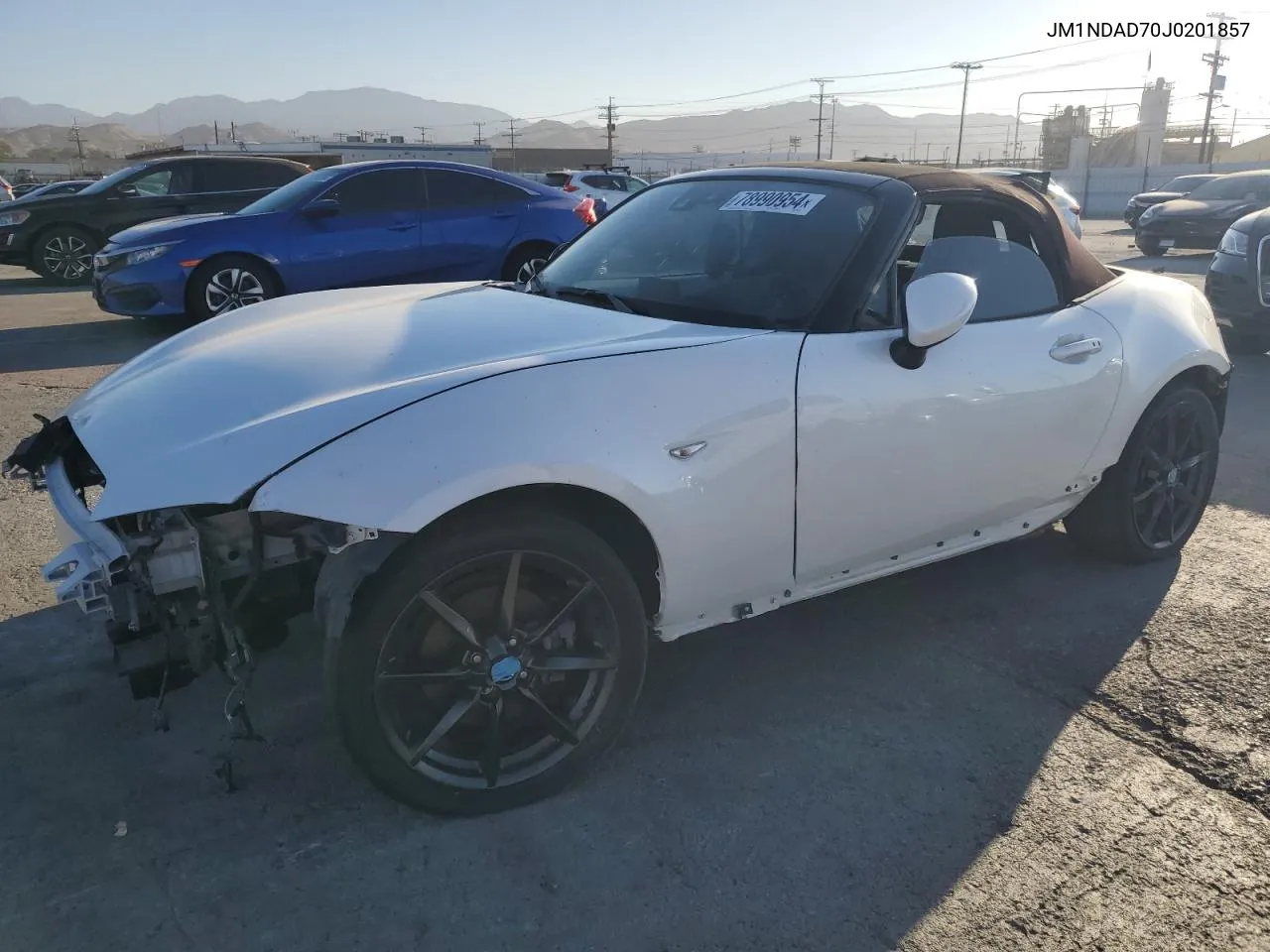 2018 Mazda Mx-5 Miata Grand Touring VIN: JM1NDAD70J0201857 Lot: 78990954