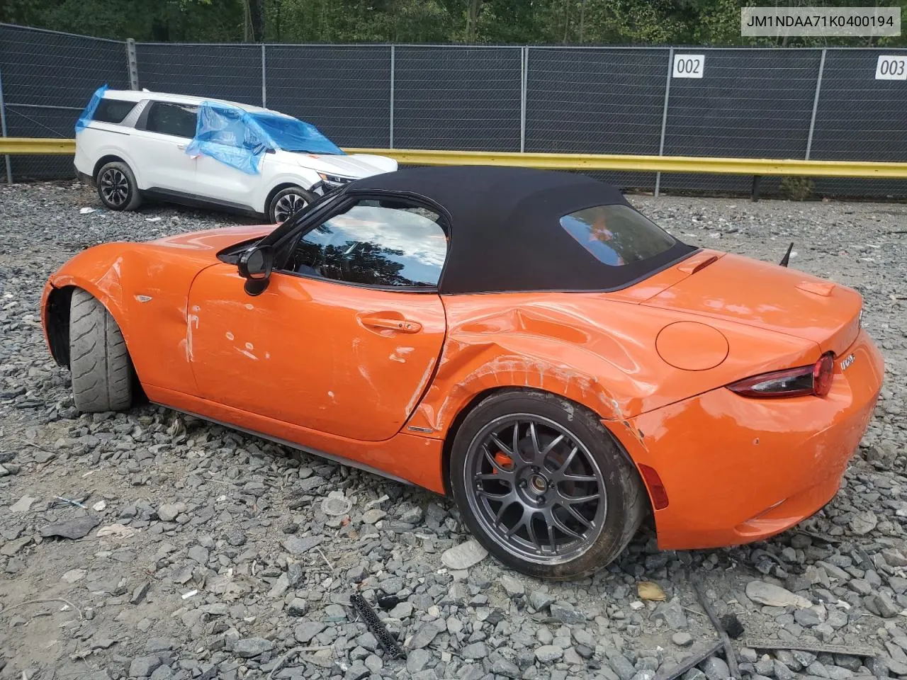 2019 Mazda Mx-5 Miata 30Th Sv VIN: JM1NDAA71K0400194 Lot: 70929644