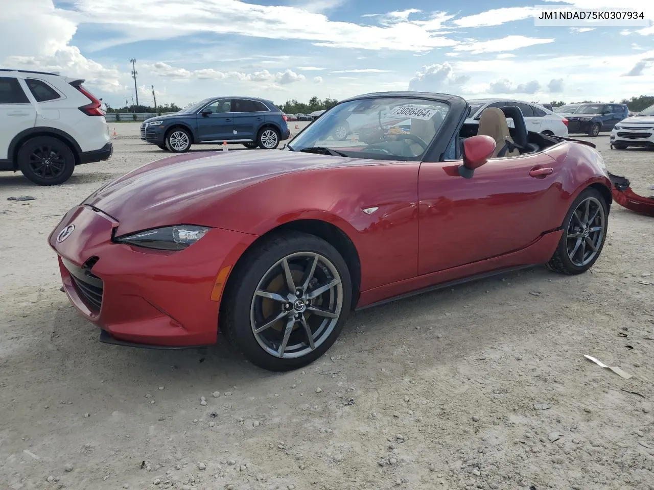 JM1NDAD75K0307934 2019 Mazda Mx-5 Miata Grand Touring