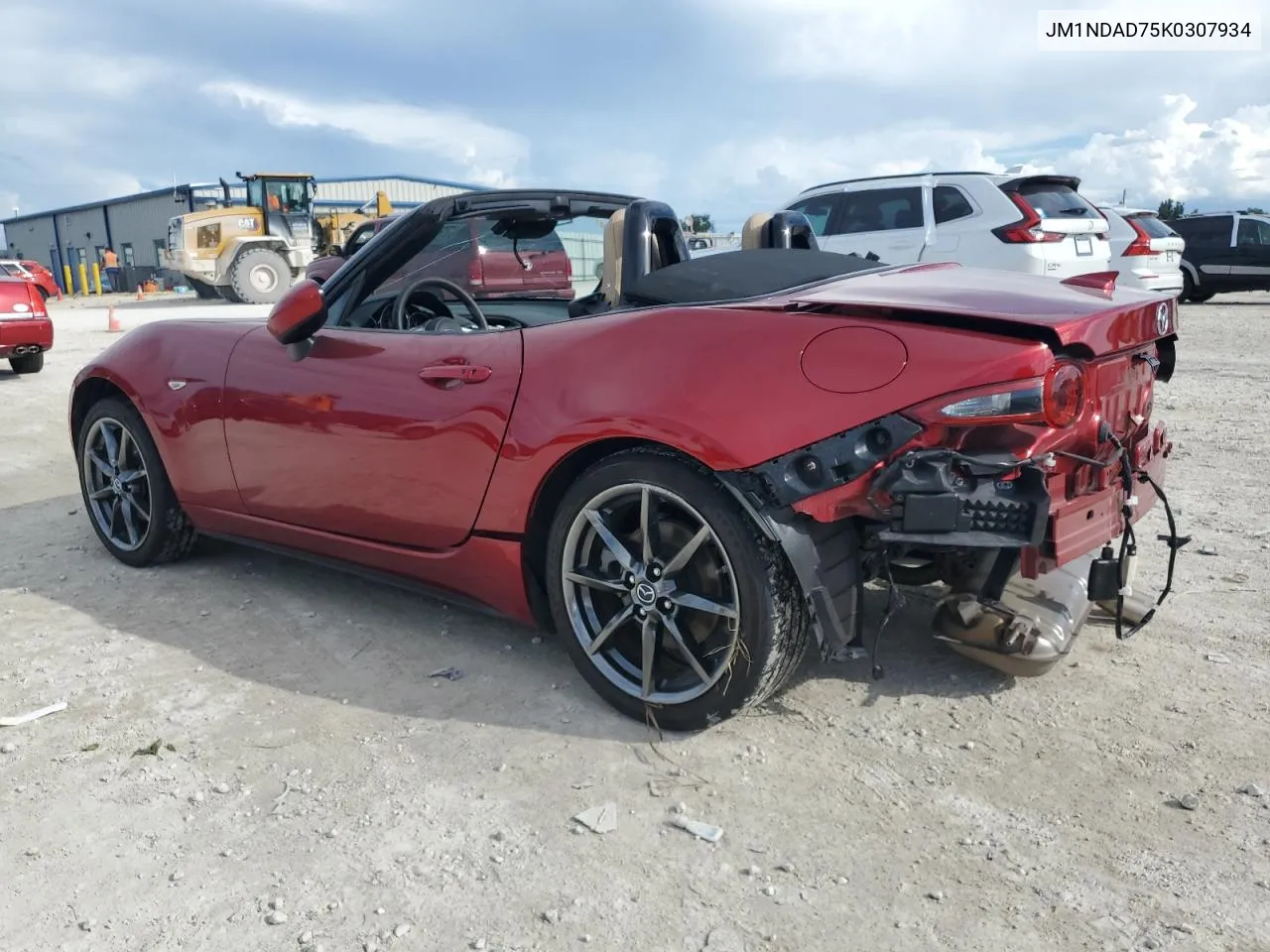 2019 Mazda Mx-5 Miata Grand Touring VIN: JM1NDAD75K0307934 Lot: 73086464