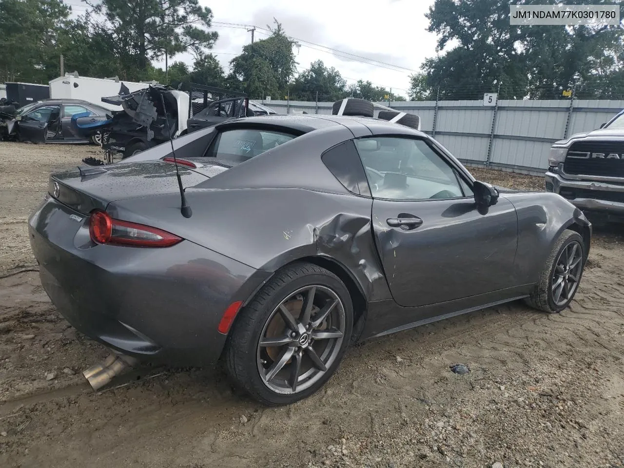 JM1NDAM77K0301780 2019 Mazda Mx-5 Miata Grand Touring